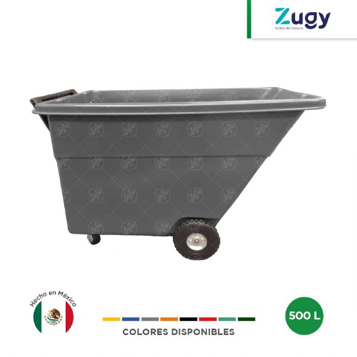 Contenedor de volteo Zugy 500 L